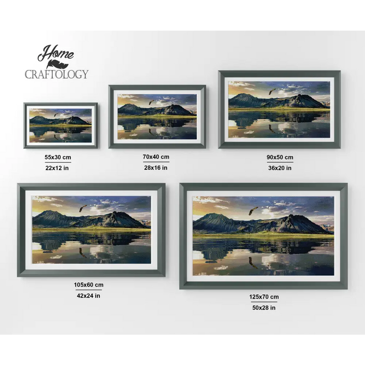 New Zealand Mountains - Premium Diamond Painting Kit - Diamond Painting Kit