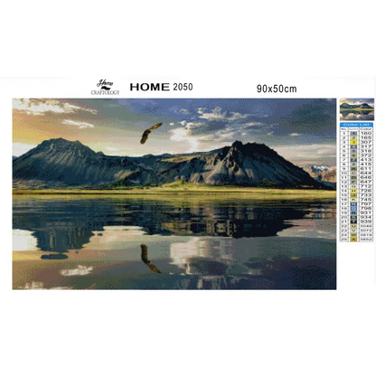 New Zealand Mountains - Premium Diamond Painting Kit - Diamond Painting Kit