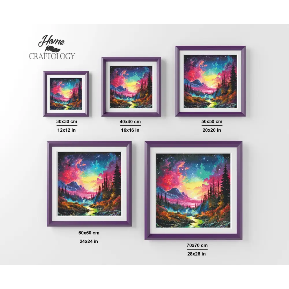 Northern Lights Painting - Exclusive Premium Diamond Painting Kit - Diamond Painting Kit