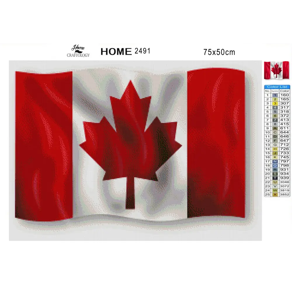 O Canada - Premium Diamond Painting Kit - Diamond Painting Kit