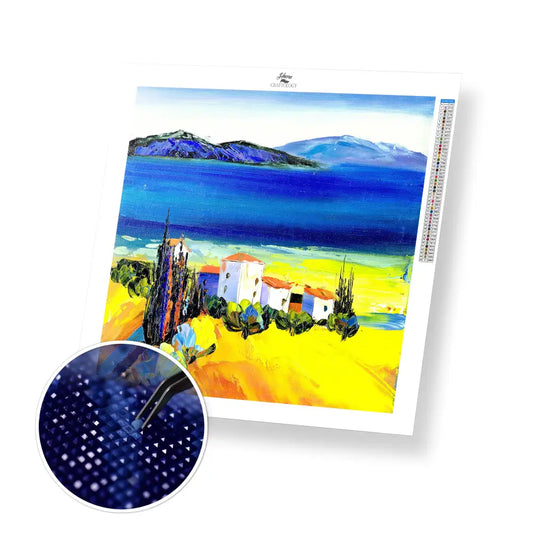 Oil Painting - Premium Diamond Painting Kit - 30x30cm / 12x12’’ / Square (Most Popular) - Diamond Painting Kit