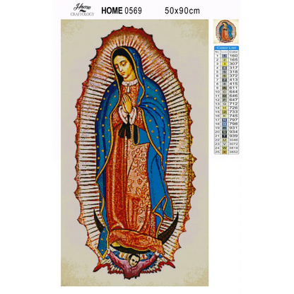 Our Lady of Guadalupe - Premium Diamond Painting Kit - Diamond Painting Kit