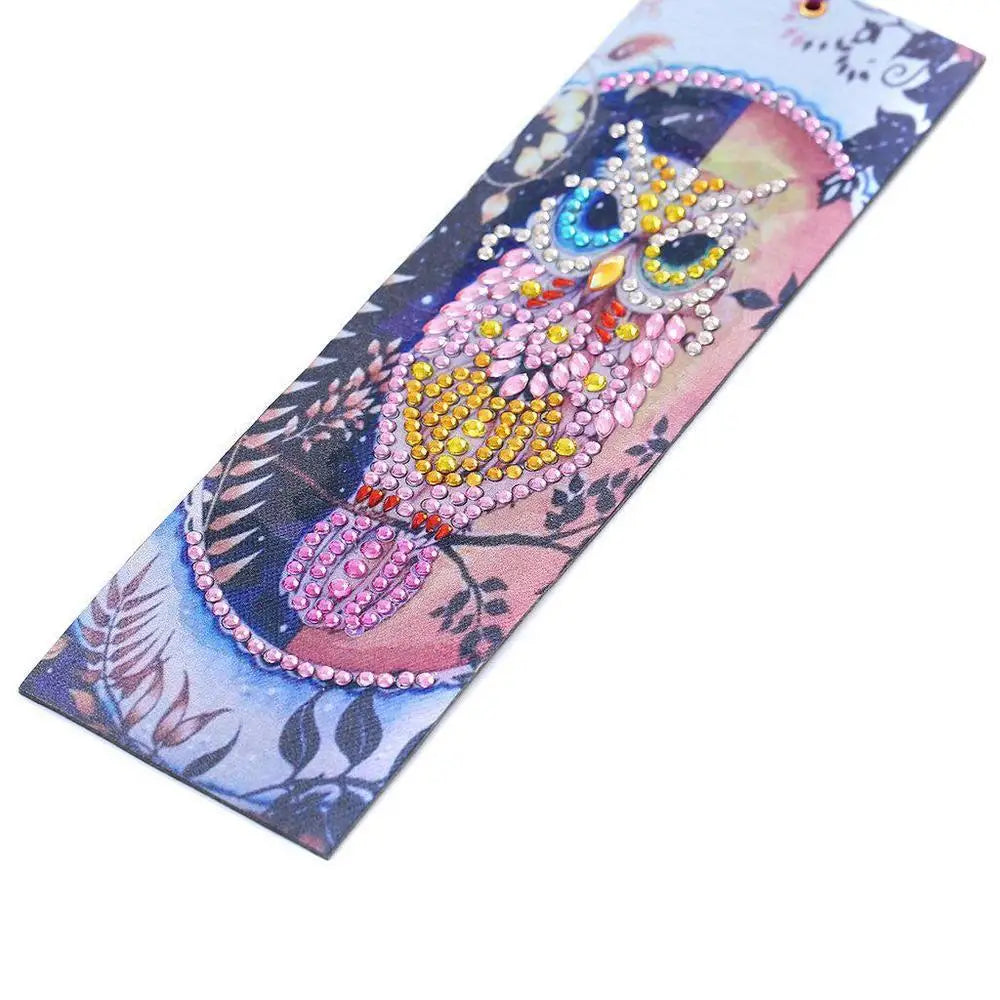 Owl - Diamond Painting Bookmark - Bookmark