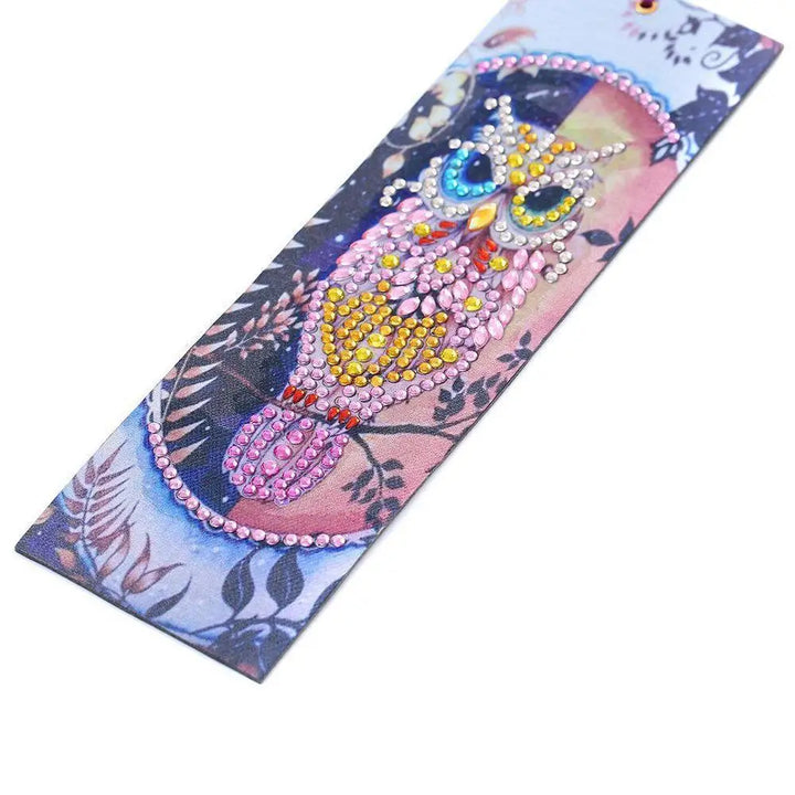 Owl - Diamond Painting Bookmark - Bookmark