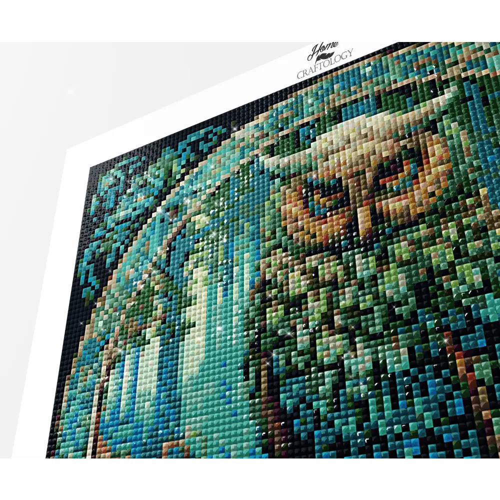 Owl Forest Mandala - Exclusive Premium Diamond Painting Kit - Diamond Painting Kit