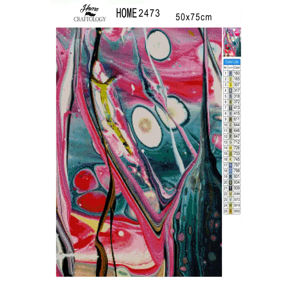 Paint Mixture - Premium Diamond Painting Kit - Diamond Painting Kit