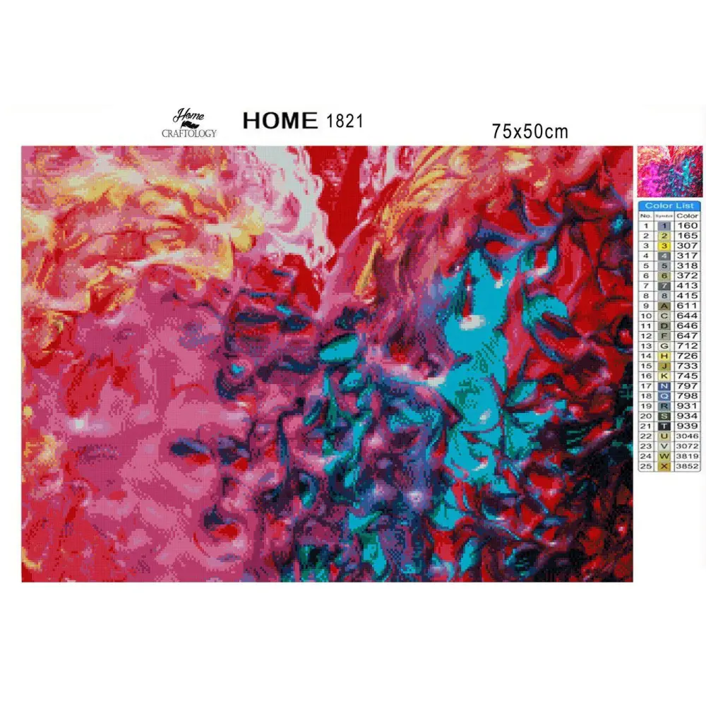 Paint Mixture - Premium Diamond Painting Kit - Diamond Painting Kit
