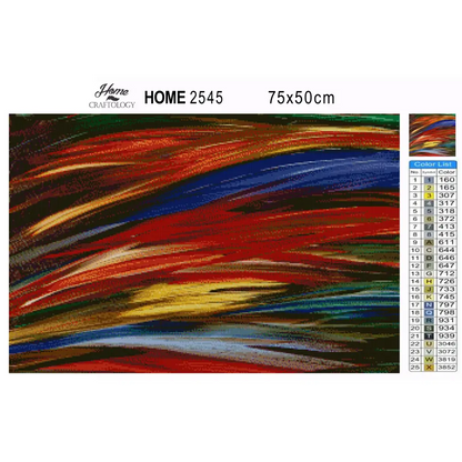 Paint Strokes - Premium Diamond Painting Kit - Diamond Painting Kit