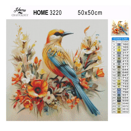 Paradise Bird - Exclusive Premium Diamond Painting Kit - Diamond Painting Kit