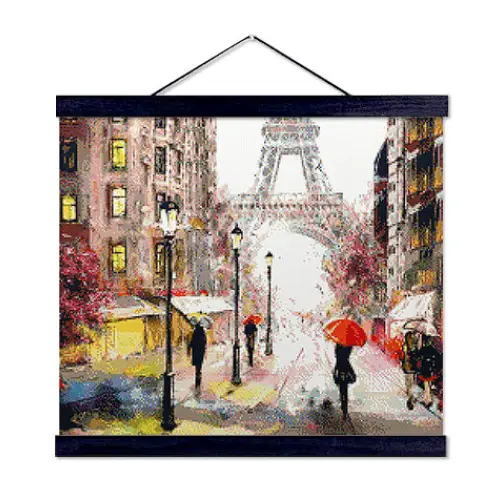Paris in the Rain - Exclusive Premium Diamond Painting Kit - Diamond Painting Kit