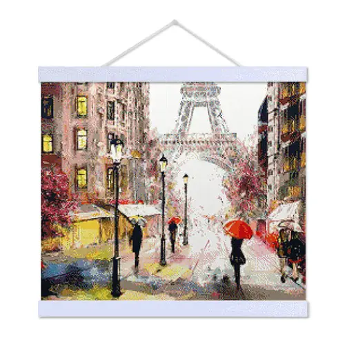 Paris in the Rain - Exclusive Premium Diamond Painting Kit - Diamond Painting Kit