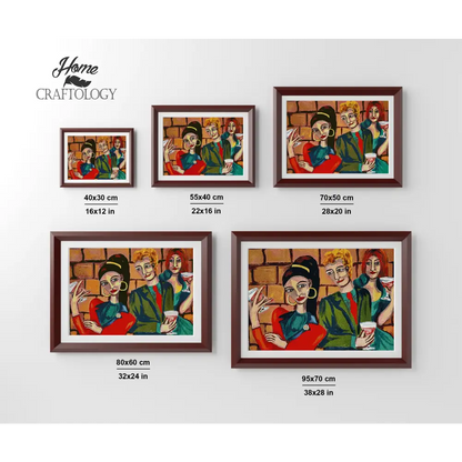 Party - Premium Diamond Painting Kit - Diamond Painting Kit