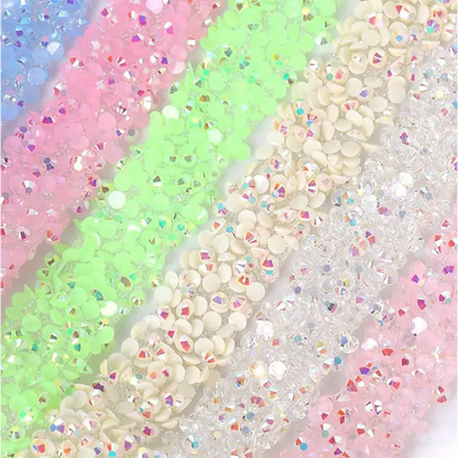 Pastel Rhinestone Adhesive Tape - Diamond Painting Accessory