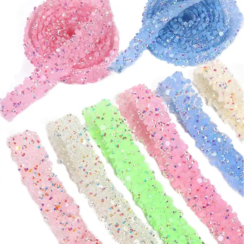 Pastel Rhinestone Adhesive Tape - Diamond Painting Accessory