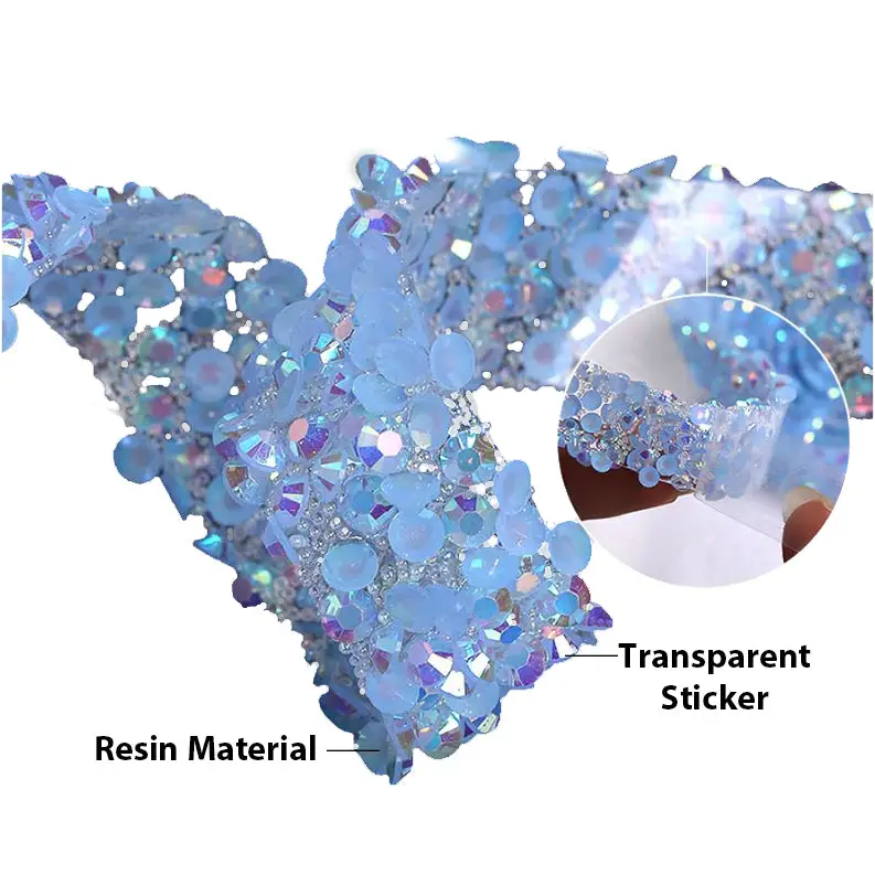 Pastel Rhinestone Adhesive Tape - Diamond Painting Accessory