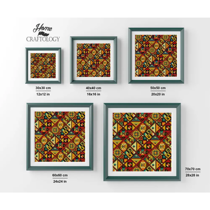 Patchwork Print - Premium Diamond Painting Kit - Diamond Painting Kit