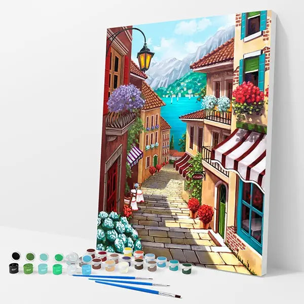 Path to the Sea Kit - Paint By Numbers - 30x40cm / 12x16’’ / No Frame