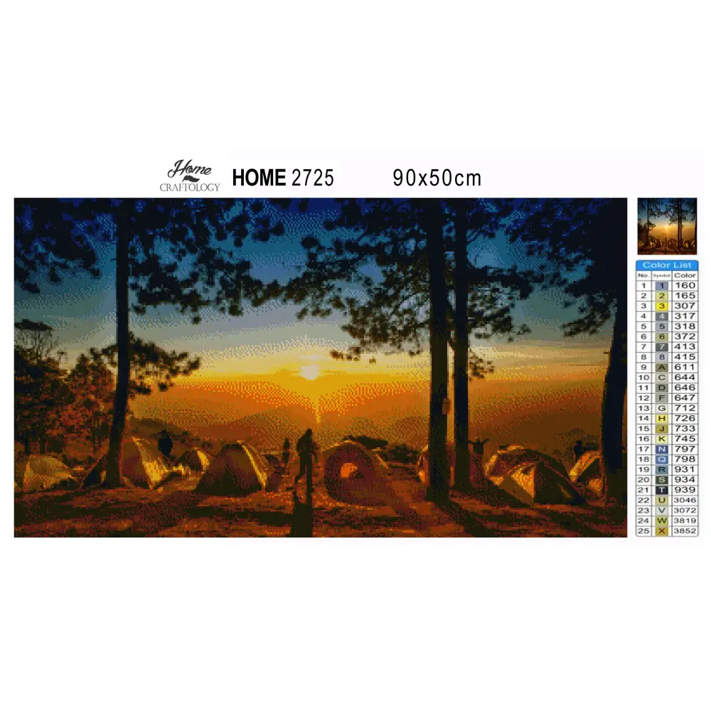 Perfect Sunrise View - Premium Diamond Painting Kit - Diamond Painting Kit