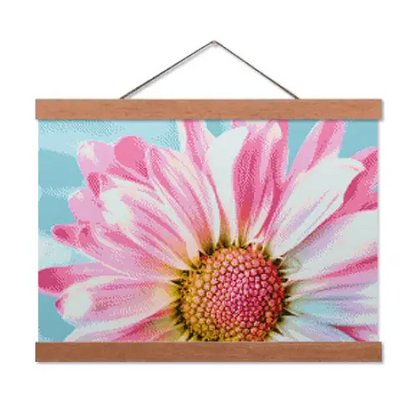 Pink Daisy - Premium Diamond Painting Kit - Diamond Painting Kit