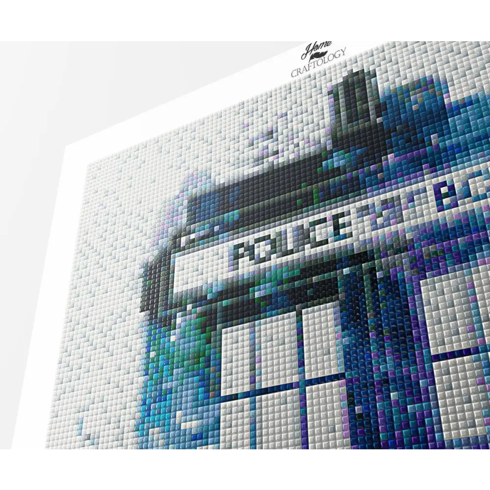 Police Box - Premium Diamond Painting Kit - Diamond Painting Kit