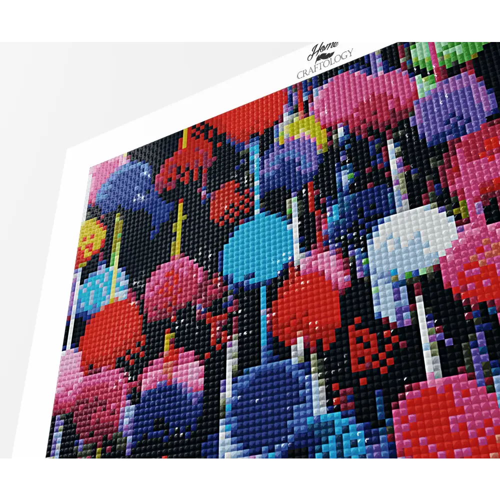 Pompoms - Premium Diamond Painting Kit - Diamond Painting Kit