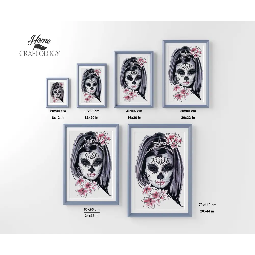 Pretty and Scary - Premium Diamond Painting Kit - Diamond Painting Kit