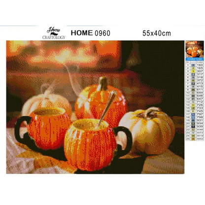 Pumpkin Spice Latte - Diamond Painting Kit - Home Craftology