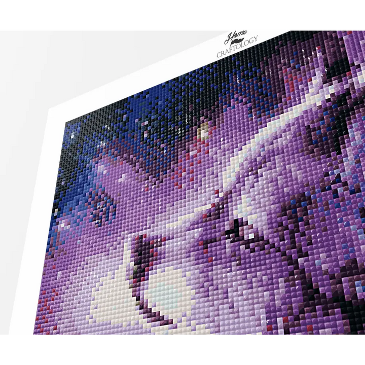Purple Wolf - Premium Diamond Painting Kit - Diamond Painting Kit