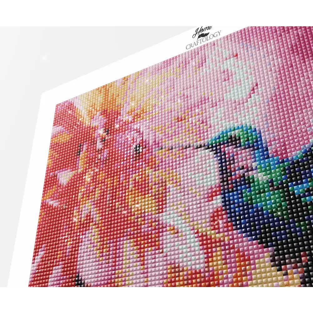 Radiant Hummingbird - Exclusive Premium Diamond Painting Kit - Diamond Painting Kit