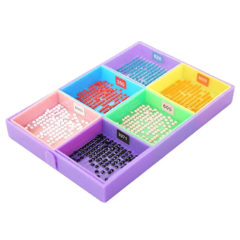 Rectangular Diamond Painting Tray - Diamond Painting Accessory