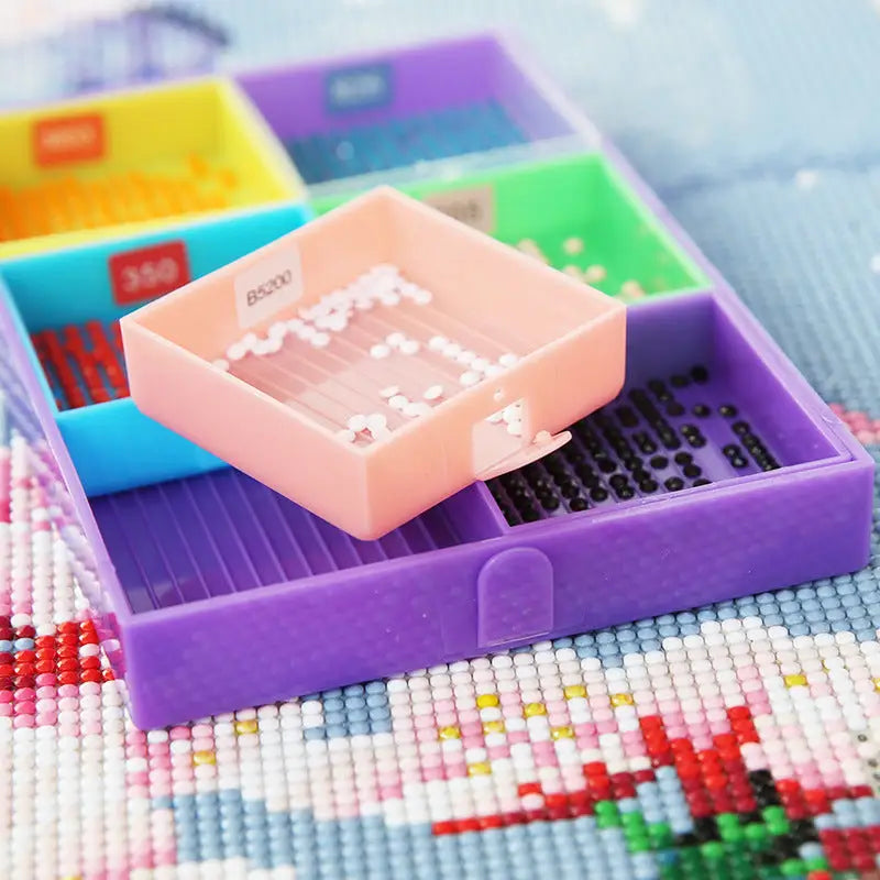 Rectangular Diamond Painting Tray - Diamond Painting Accessory