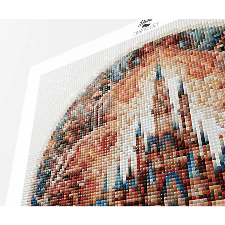 Red Castle - Exclusive Premium Diamond Painting Kit - Diamond Painting Kit