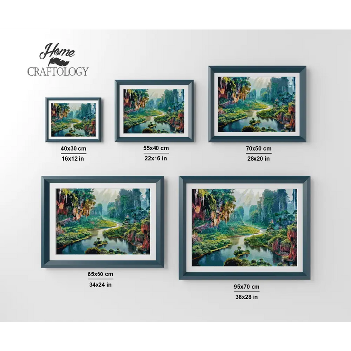 Rich Forest - Premium Diamond Painting Kit - Diamond Painting Kit