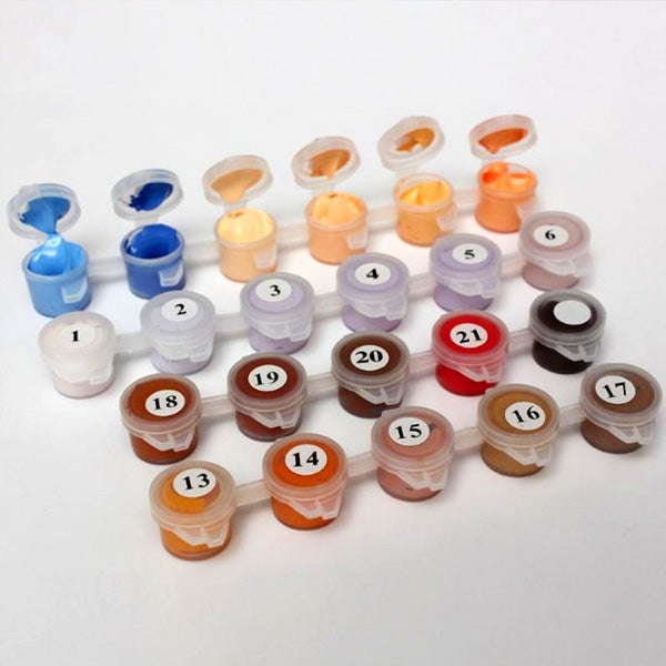 Roaring Tiger Kit - Paint By Numbers - Paint By Numbers