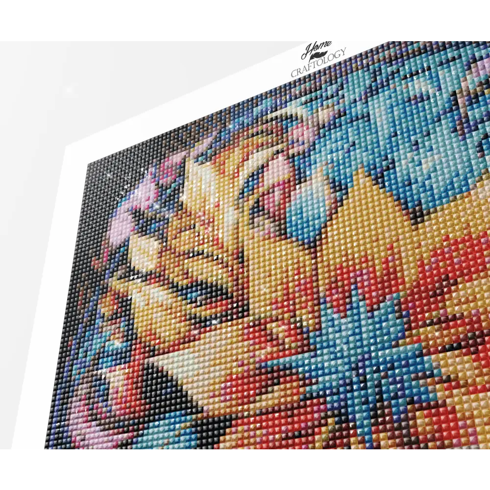 Round Flower Mandala - Exclusive Premium Diamond Painting Kit - Diamond Painting Kit