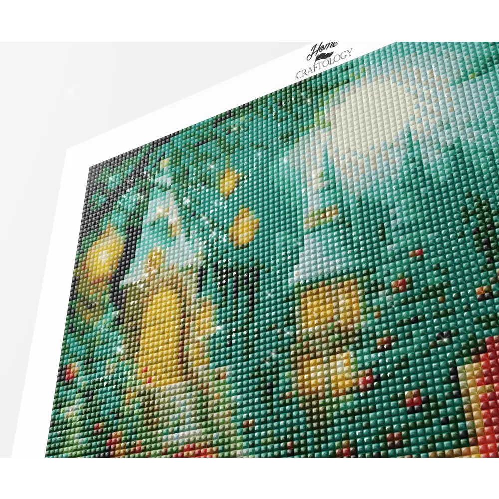 Santa with Gifts - Exclusive Premium Diamond Painting Kit - Diamond Painting Kit