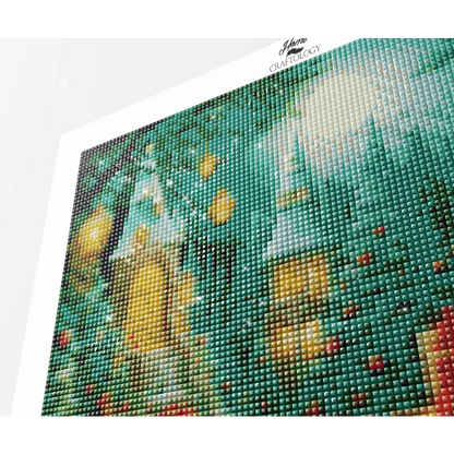 Santa with Gifts - Exclusive Premium Diamond Painting Kit - Diamond Painting Kit