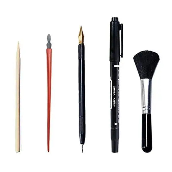 Scratch Painting 4-Piece Tool Kit and Invisible Repair Pen - Scratch Painting