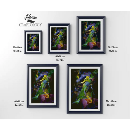 Seahorse - Premium Diamond Painting Kit - Diamond Painting Kit