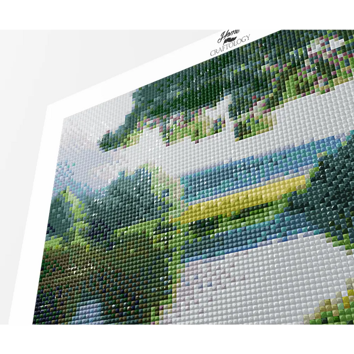 Serene Lake - Premium Diamond Painting Kit - Diamond Painting Kit