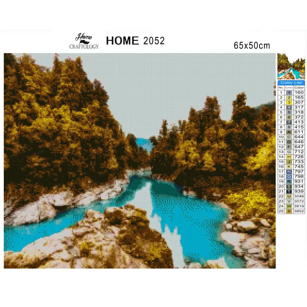 Serene Waters - Premium Diamond Painting Kit - Diamond Painting Kit
