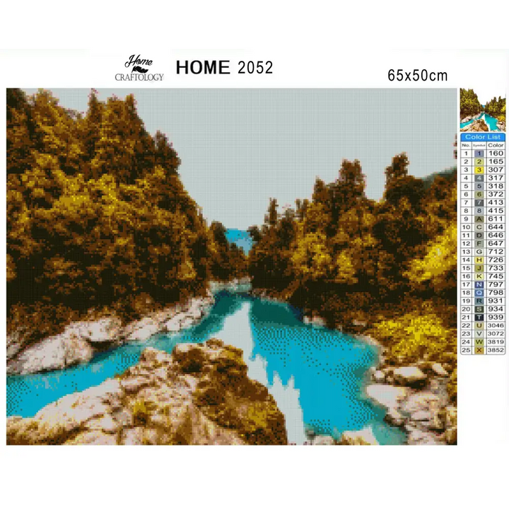 Serene Waters - Premium Diamond Painting Kit - Diamond Painting Kit