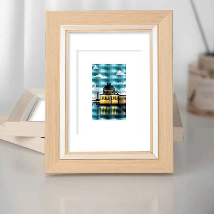 Set of 10 Famous Landmarks - Mini Diamond Painting Kits - Mini Painting