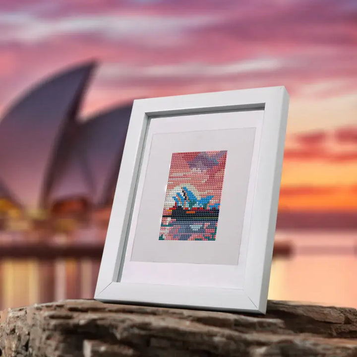 Set of 10 Famous Landmarks - Mini Diamond Painting Kits - Mini Painting