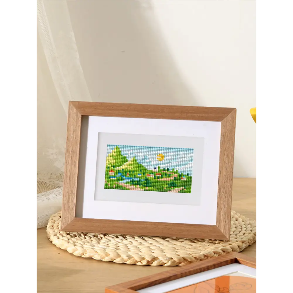Set of 10 Landscape - Mini Diamond Painting Kits - Mini Painting