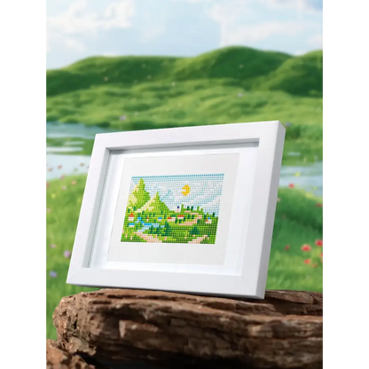 Set of 10 Landscape - Mini Diamond Painting Kits - Mini Painting