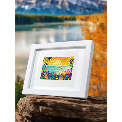 Set of 10 Landscape - Mini Diamond Painting Kits - Mini Painting