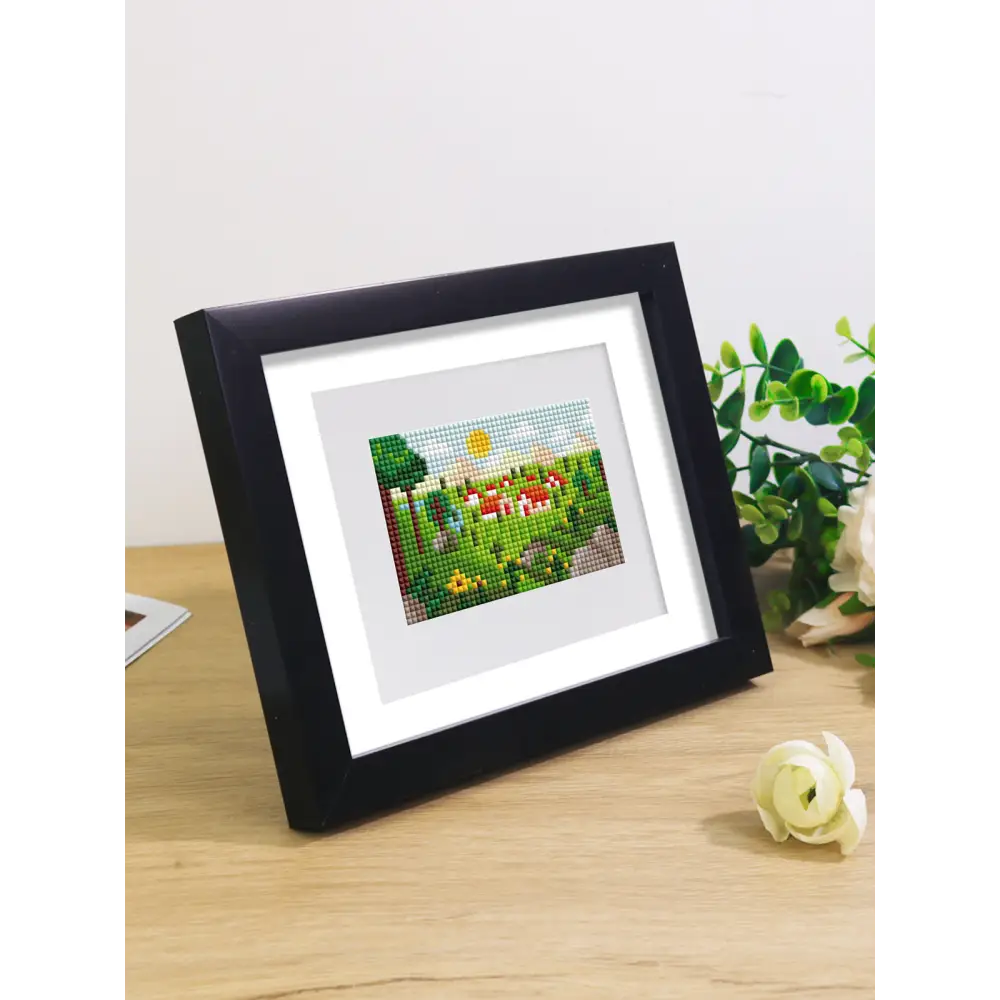 Set of 10 Landscape - Mini Diamond Painting Kits - Mini Painting
