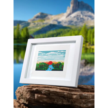 Set of 10 Landscape - Mini Diamond Painting Kits - Mini Painting