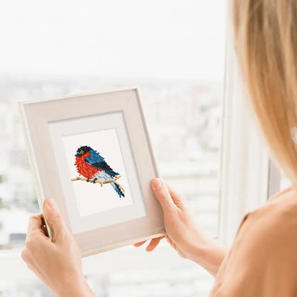 Set of 12 Birds - Mini Diamond Painting Kits - Mini Painting